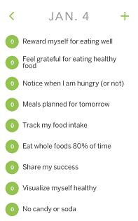 10 Simple daily habits to lose weight Habit List App