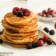 Low-Carb Pancakes with berries
