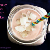 Raspberry Keto Protein Shake