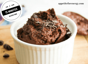 15 Minute Low-Carb Rich Chocolate Mousse