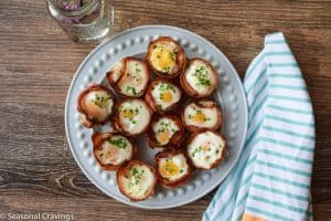 Bacon and Egg Cups 30 Minute Low carb Breakfast recipes