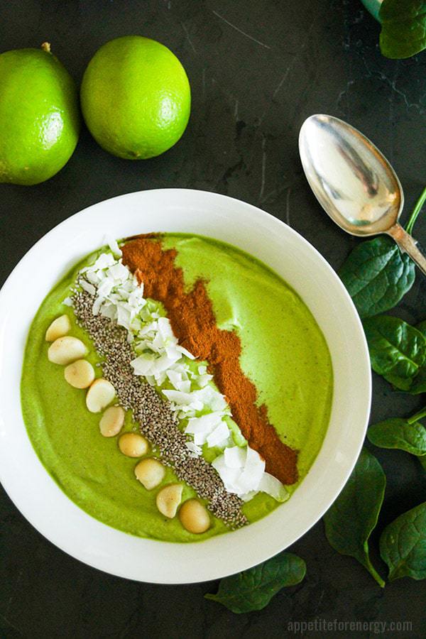 How To Make A Green Keto Smoothie Bowl Appetite For Energy